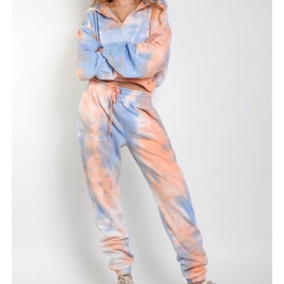 Ducie London tie dye jogging suit - New - Picture 1 of 11